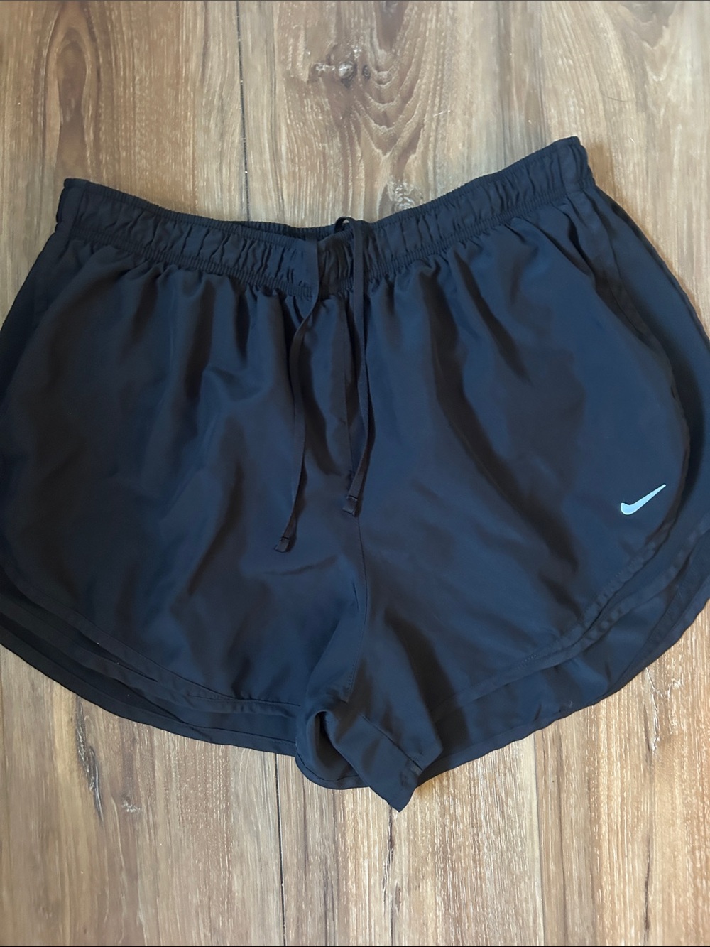 Nike Black Women’s Running Shorts with Reflective Swoosh